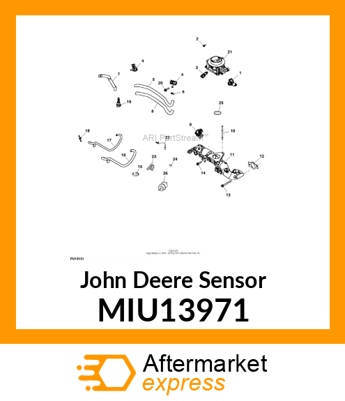 SENSOR, MAP MIU13971