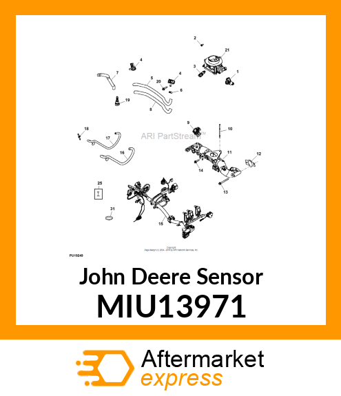 SENSOR, MAP MIU13971