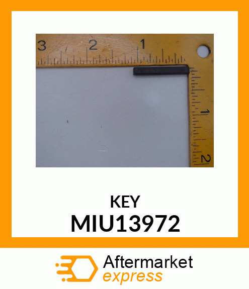 KEY, FLYWHEEL KEY MIU13972