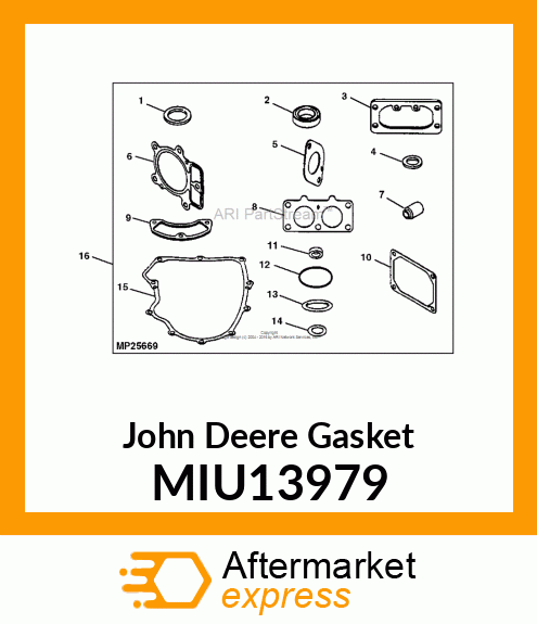 GASKET MIU13979