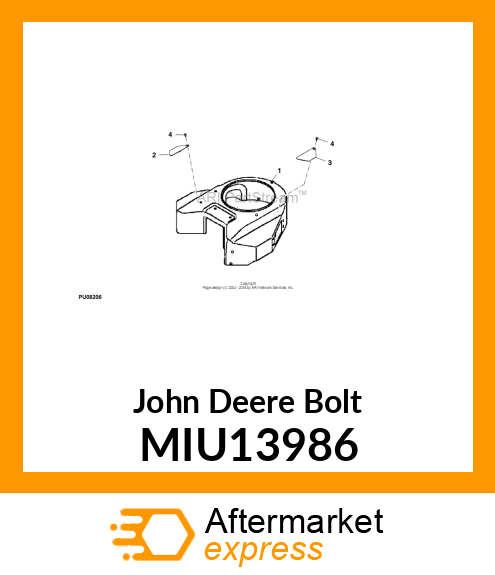 BOLT, BOLT MIU13986