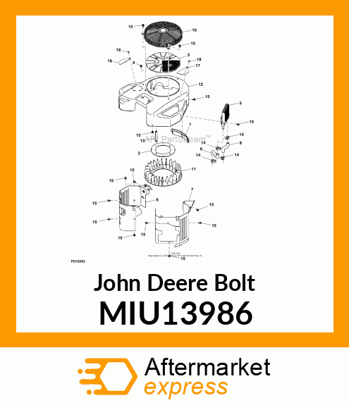 BOLT, BOLT MIU13986