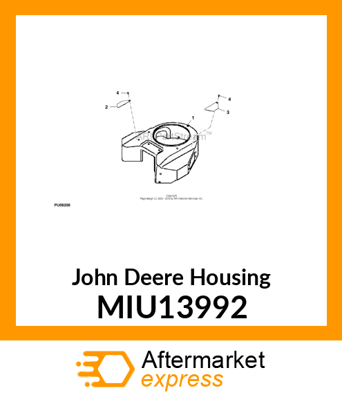 HOUSING, FAN MIU13992