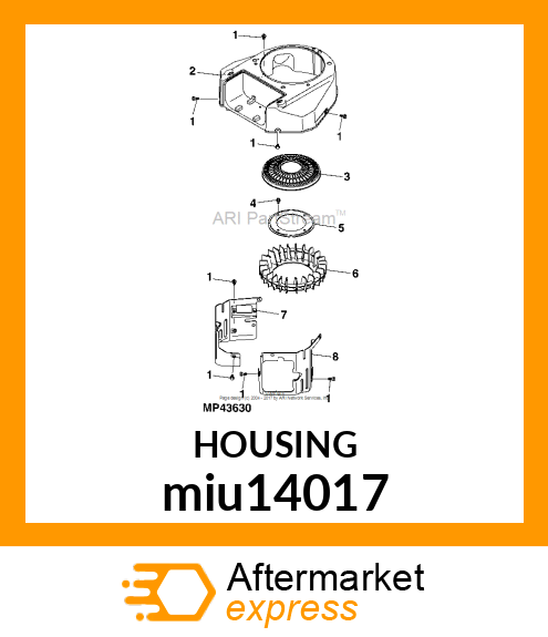 HOUSING miu14017