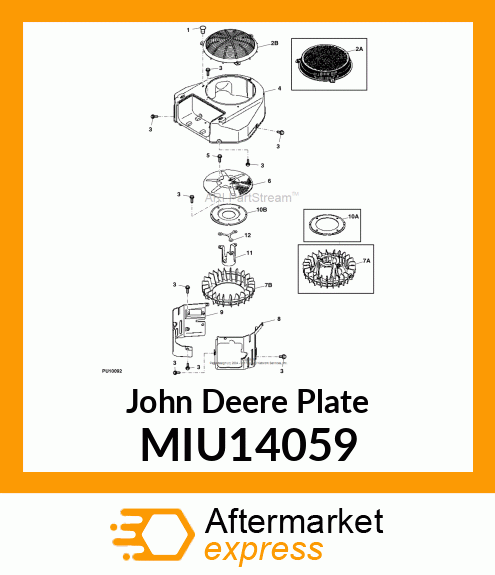 PLATE MIU14059