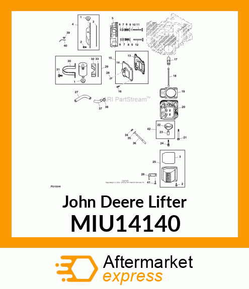 HYDRAULIC VALVE LIFTER MIU14140