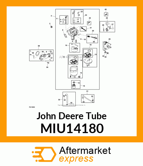 TUBE, FUEL TRANSFER MIU14180