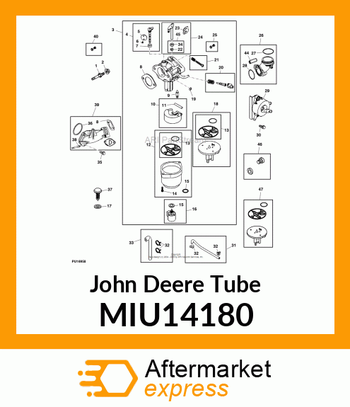 TUBE, FUEL TRANSFER MIU14180