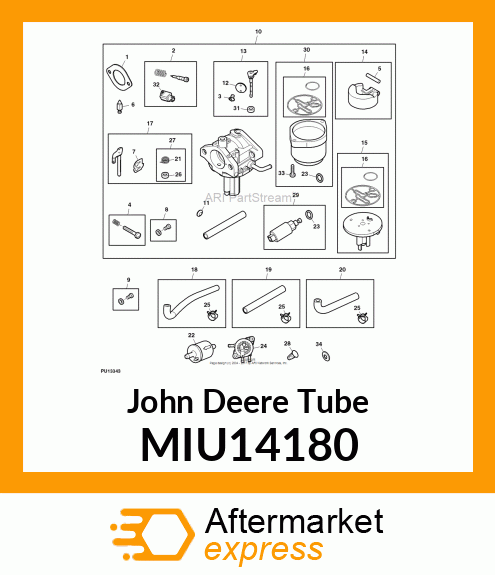 TUBE, FUEL TRANSFER MIU14180