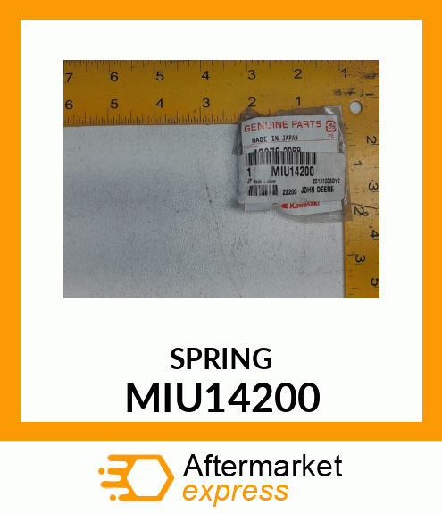 SPRING, ENGINE VALVE MIU14200