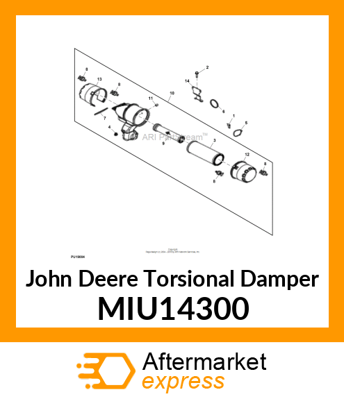 DAMPER, FOAM INSERT MIU14300