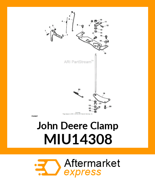 CLAMP, CABLE MIU14308