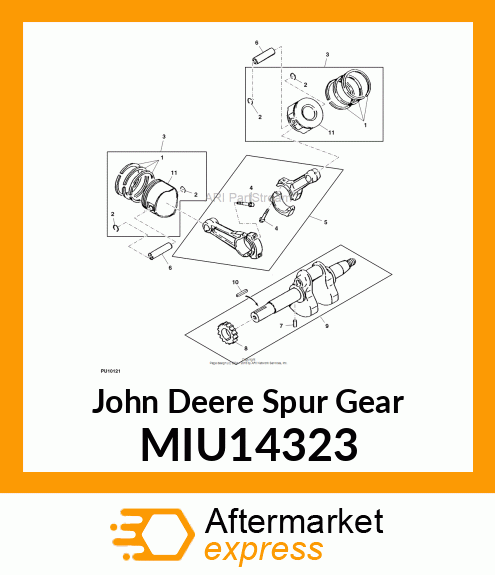 Spur Gear MIU14323