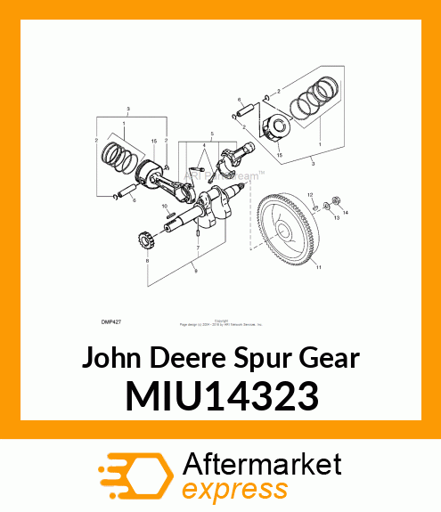 Spur Gear MIU14323