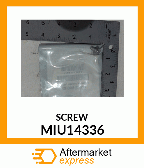 SCREW, THREAD FORMING MIU14336