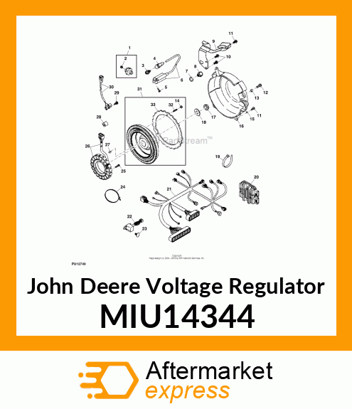 VOLTAGE REGULATOR MIU14344