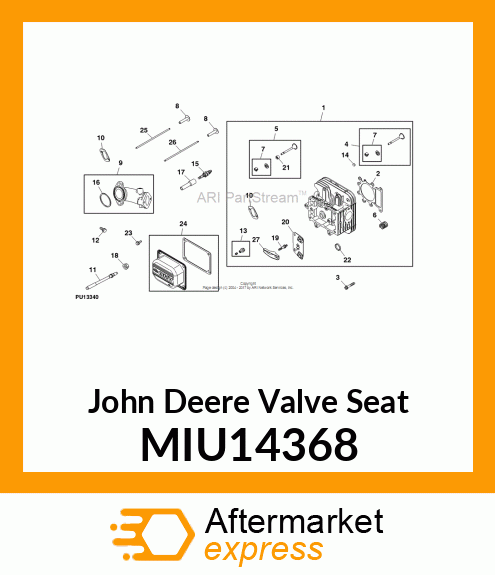 VALVE SEAT, SEAT MIU14368