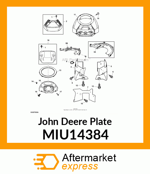 PLATE, PLATE MIU14384