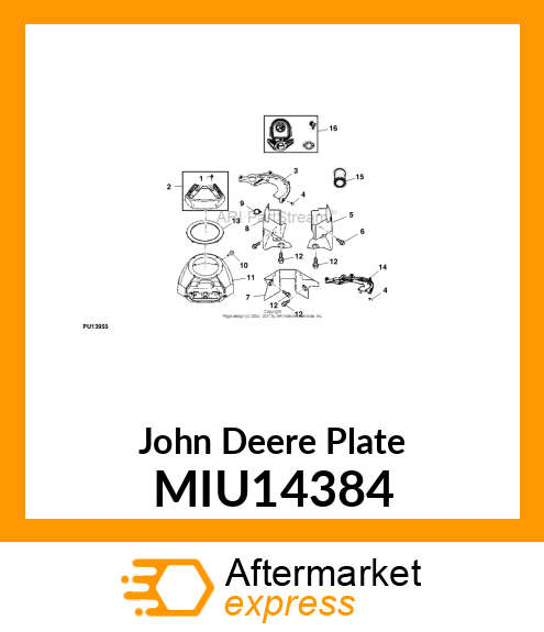 PLATE, PLATE MIU14384