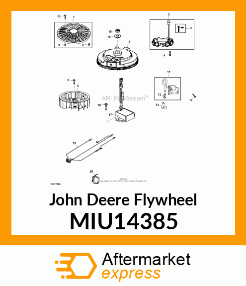 FLYWHEEL MIU14385