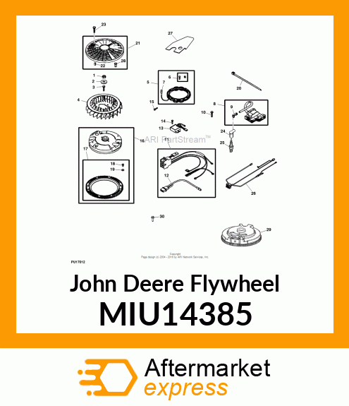 FLYWHEEL MIU14385