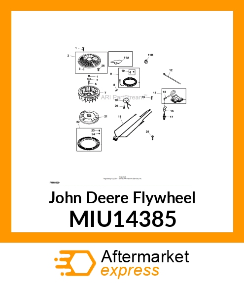 FLYWHEEL MIU14385