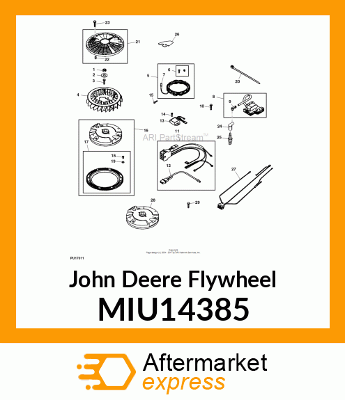 FLYWHEEL MIU14385