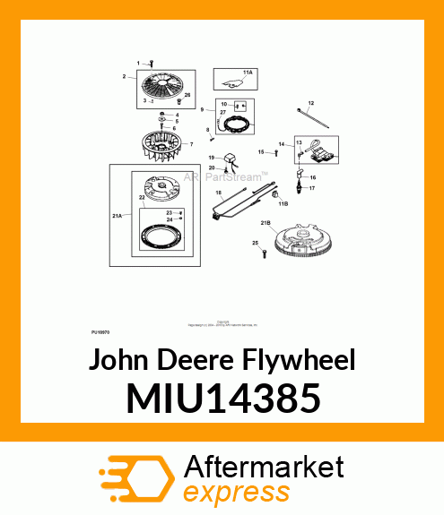 FLYWHEEL MIU14385