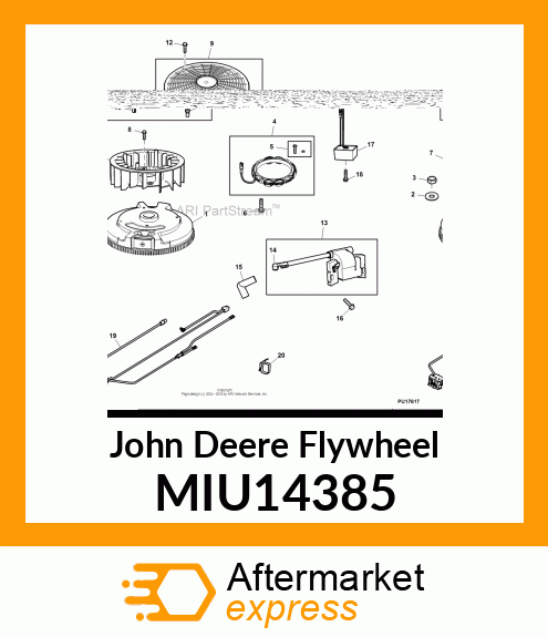 FLYWHEEL MIU14385