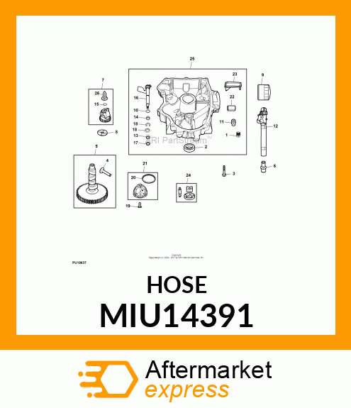 HOSE, HOSE MIU14391