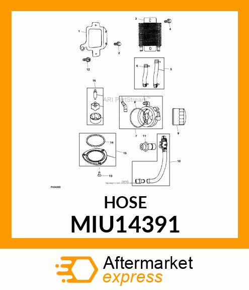 HOSE, HOSE MIU14391