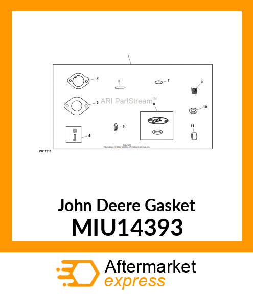 GASKET, GASKET MIU14393