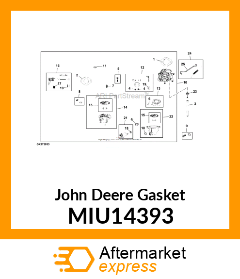 GASKET, GASKET MIU14393