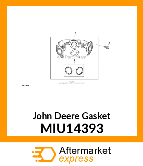 GASKET, GASKET MIU14393