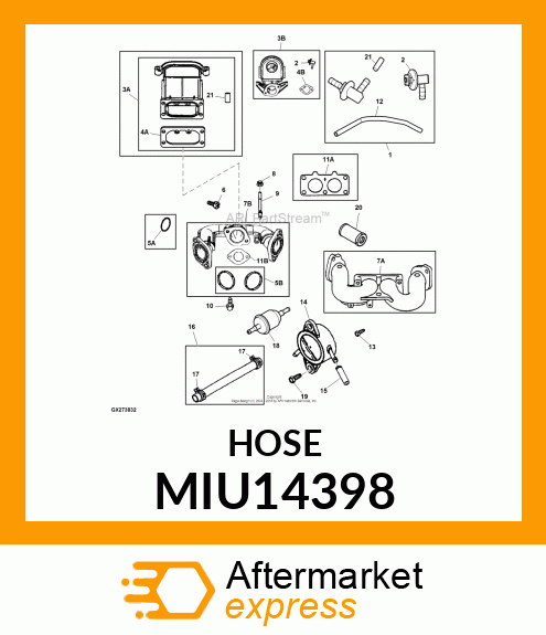 HOSE MIU14398