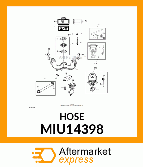 HOSE MIU14398