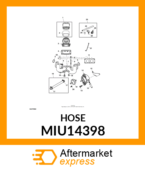 HOSE MIU14398