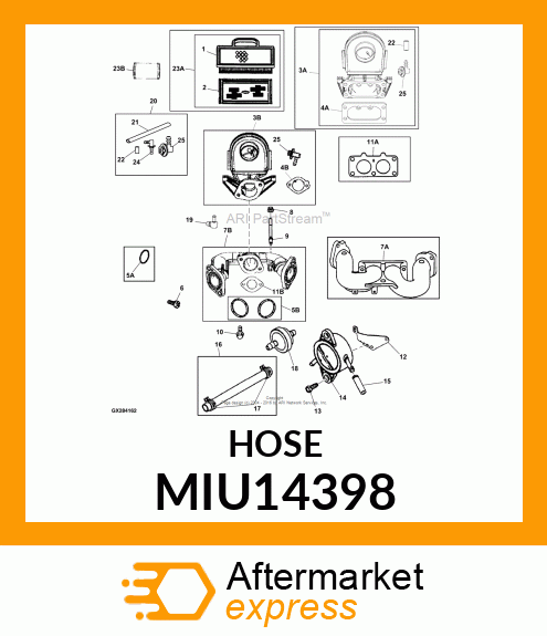 HOSE MIU14398