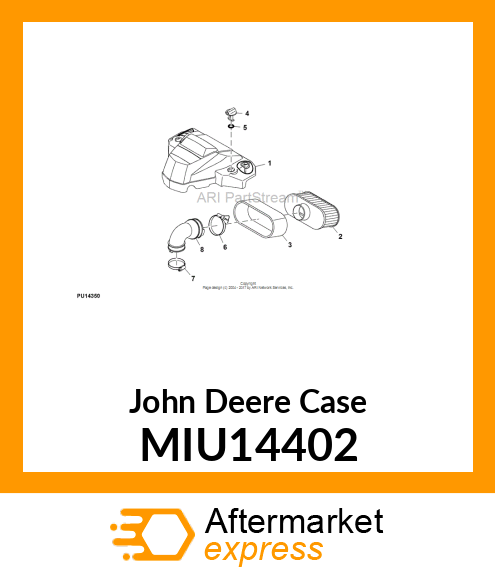 CASE, AIR FILTER MIU14402