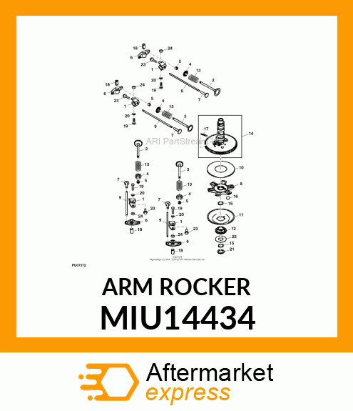 ARM,ROCKER MIU14434