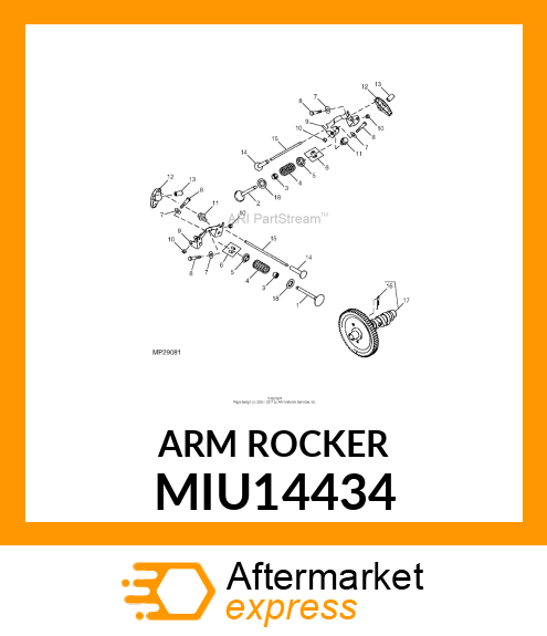 ARM,ROCKER MIU14434