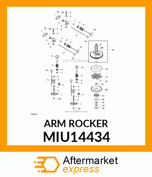 ARM,ROCKER MIU14434