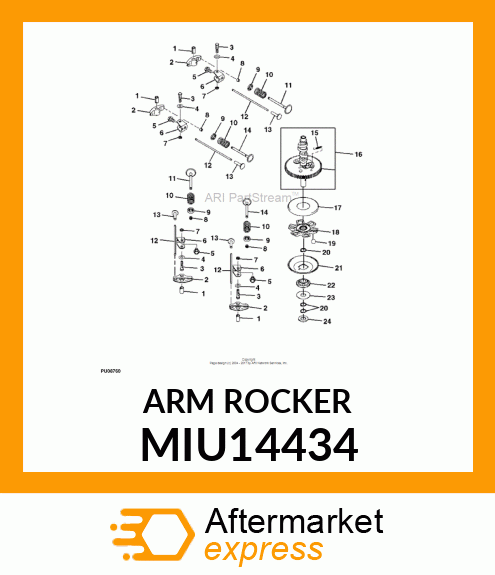 ARM,ROCKER MIU14434