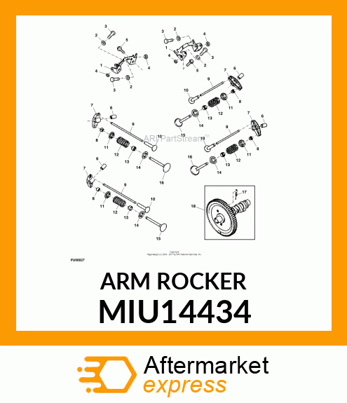 ARM,ROCKER MIU14434