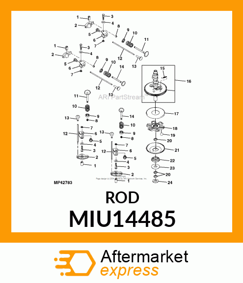 ROD, PUSH MIU14485