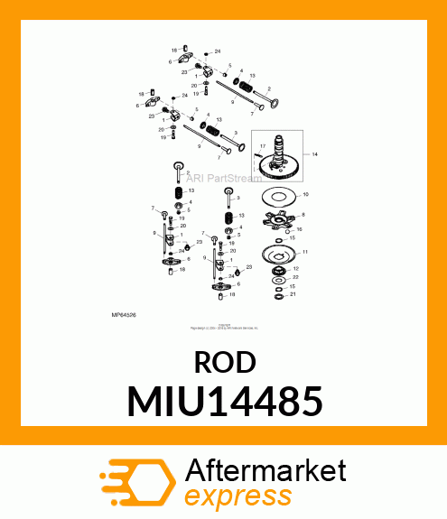 ROD, PUSH MIU14485