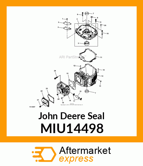 SEAL, OIL MIU14498