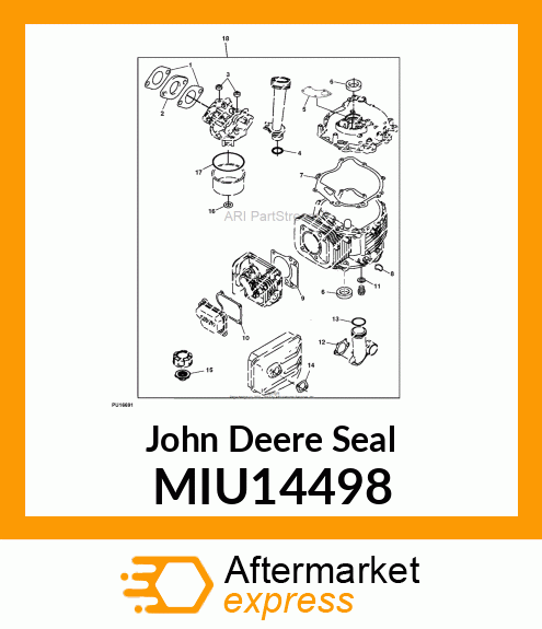 SEAL, OIL MIU14498