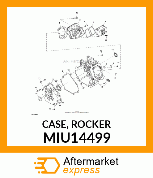 CASE, ROCKER MIU14499