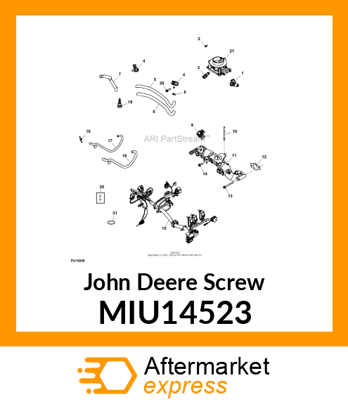 SCREW, M4 MIU14523